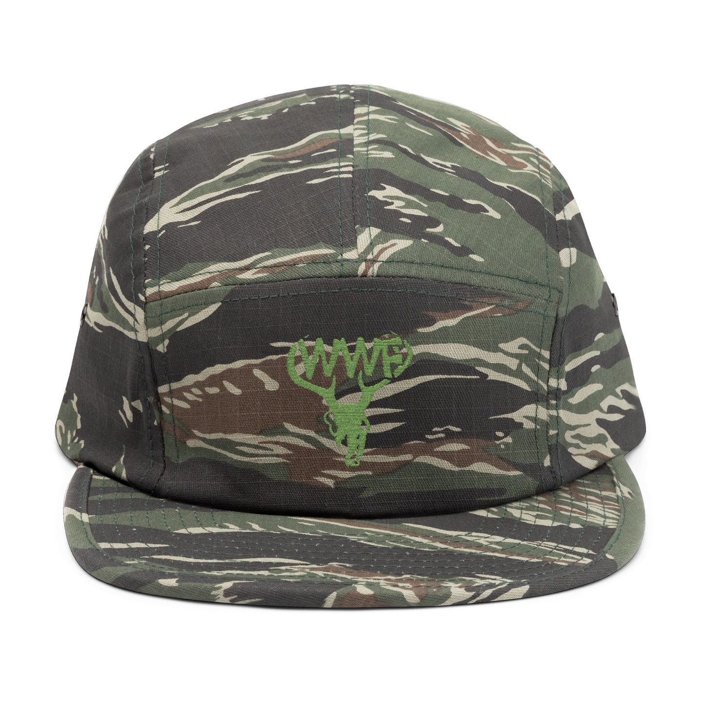 WWF Stylish 5 Panel Cap with Embroidered Design