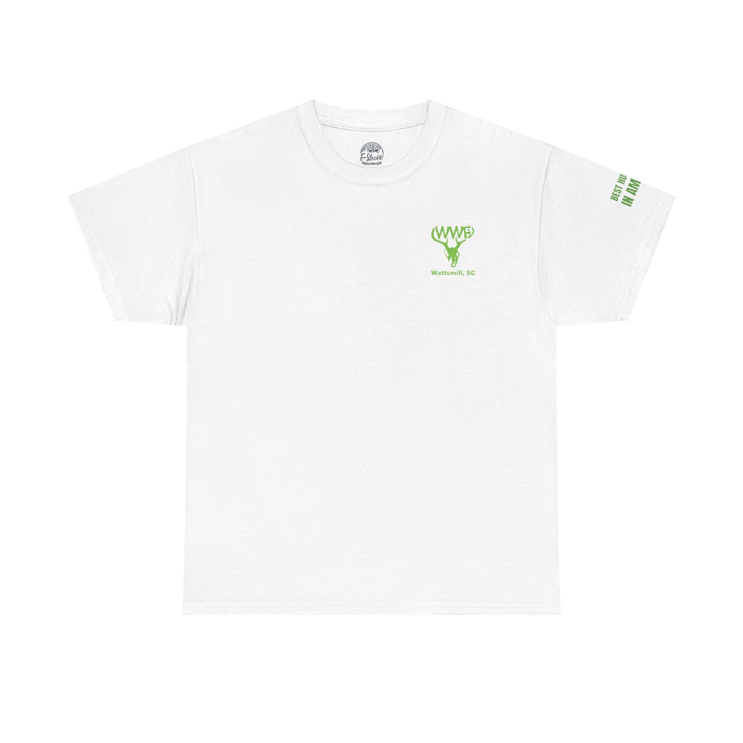 WWF TEE Green FRONT
