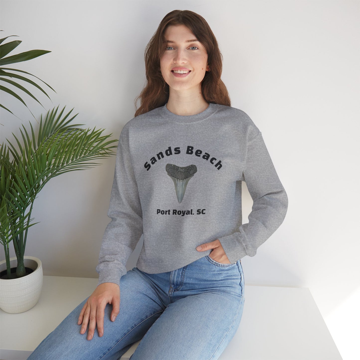 Sands Beach Logo Crewneck Sweatshirt