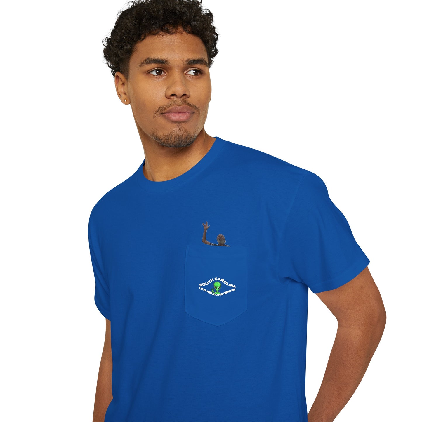 UFO Welcome Center Pocket Tee