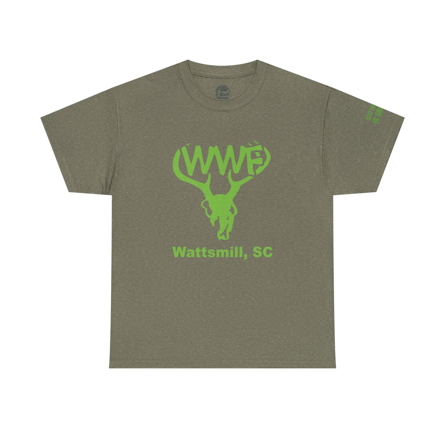 WWF TEE Green FRONT