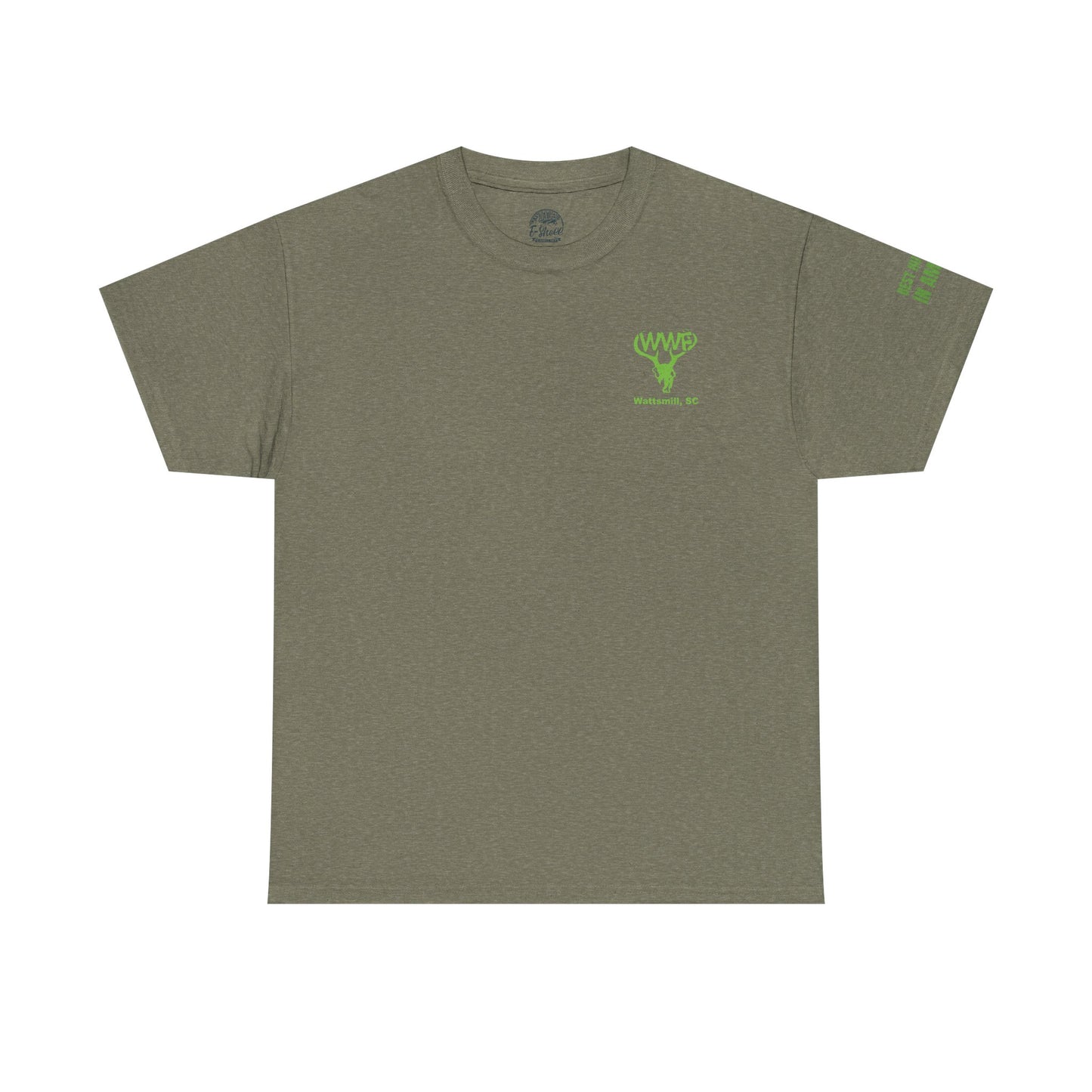 WWF TEE Green FRONT
