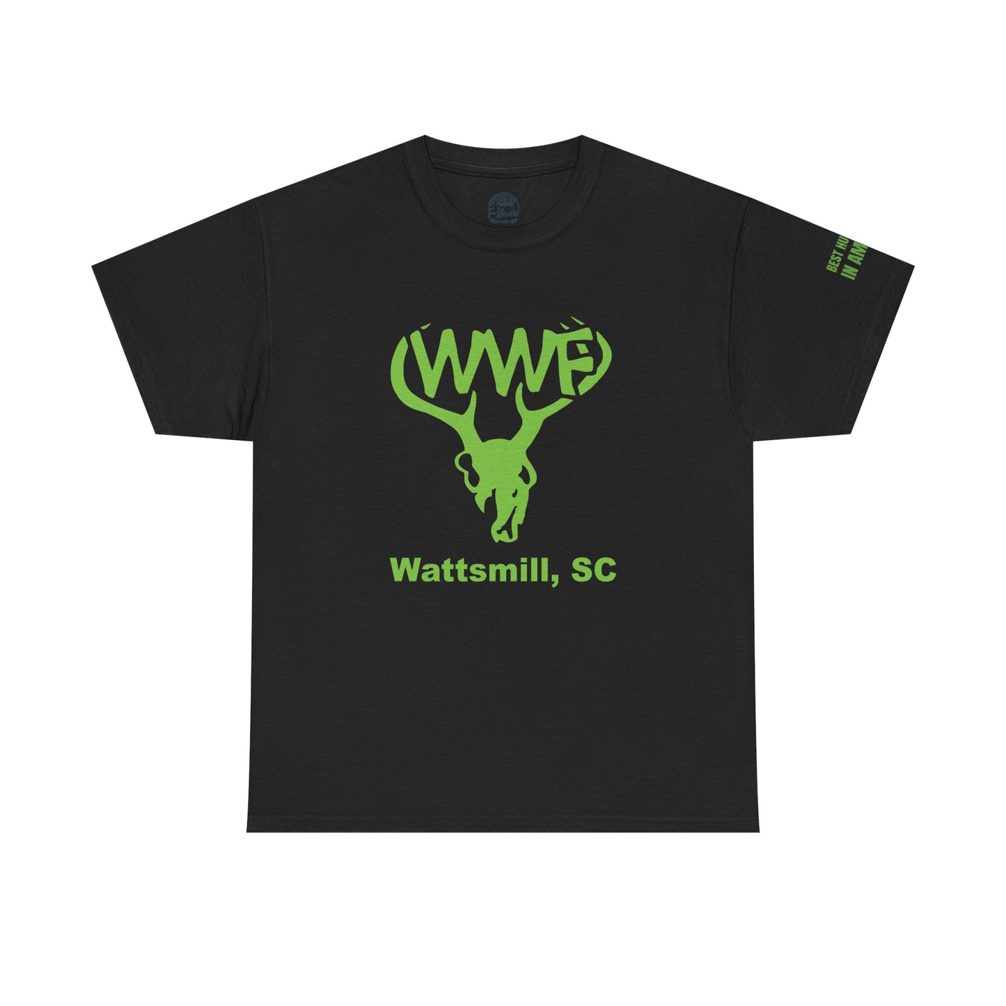 WWF TEE Green FRONT