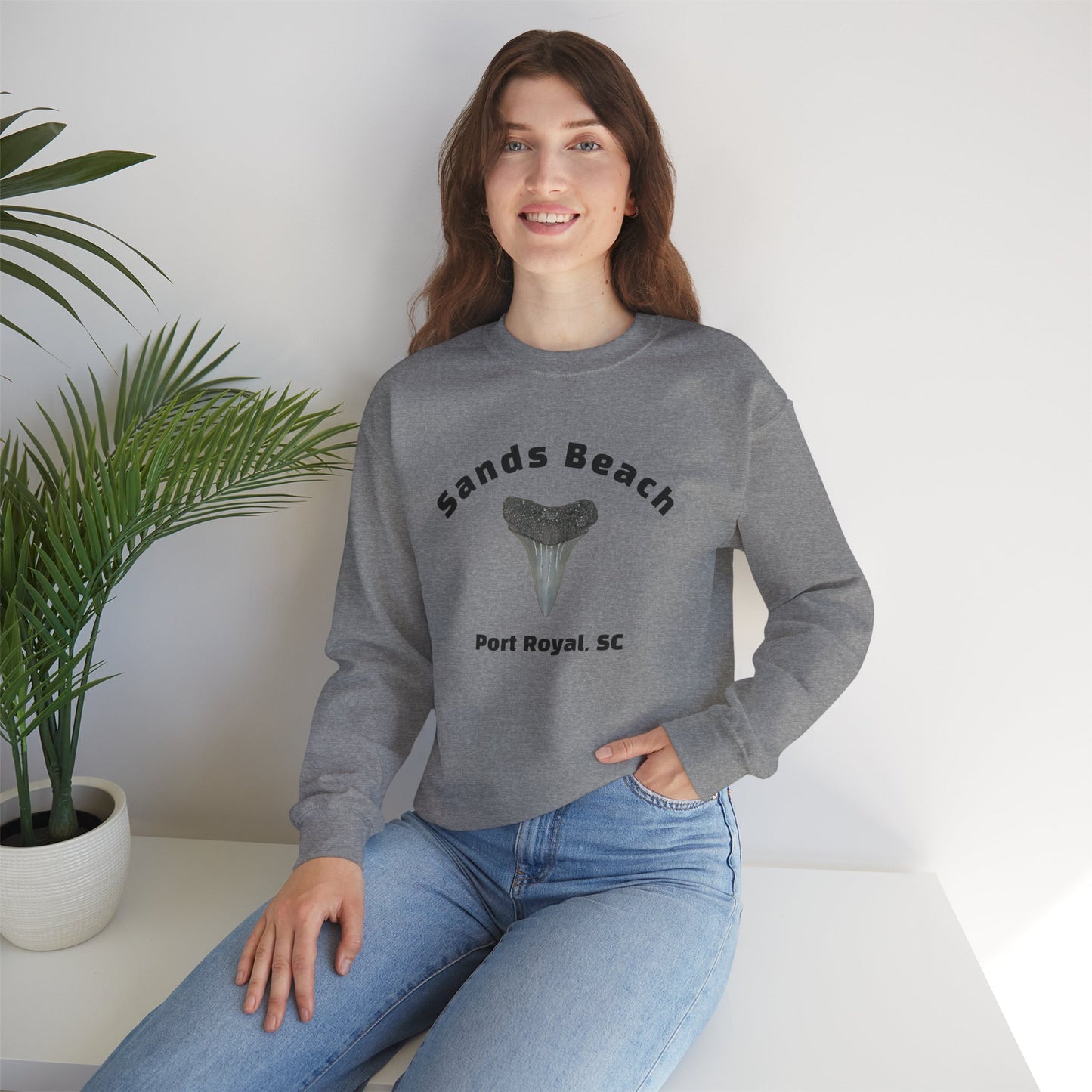 Sands Beach Logo Crewneck Sweatshirt