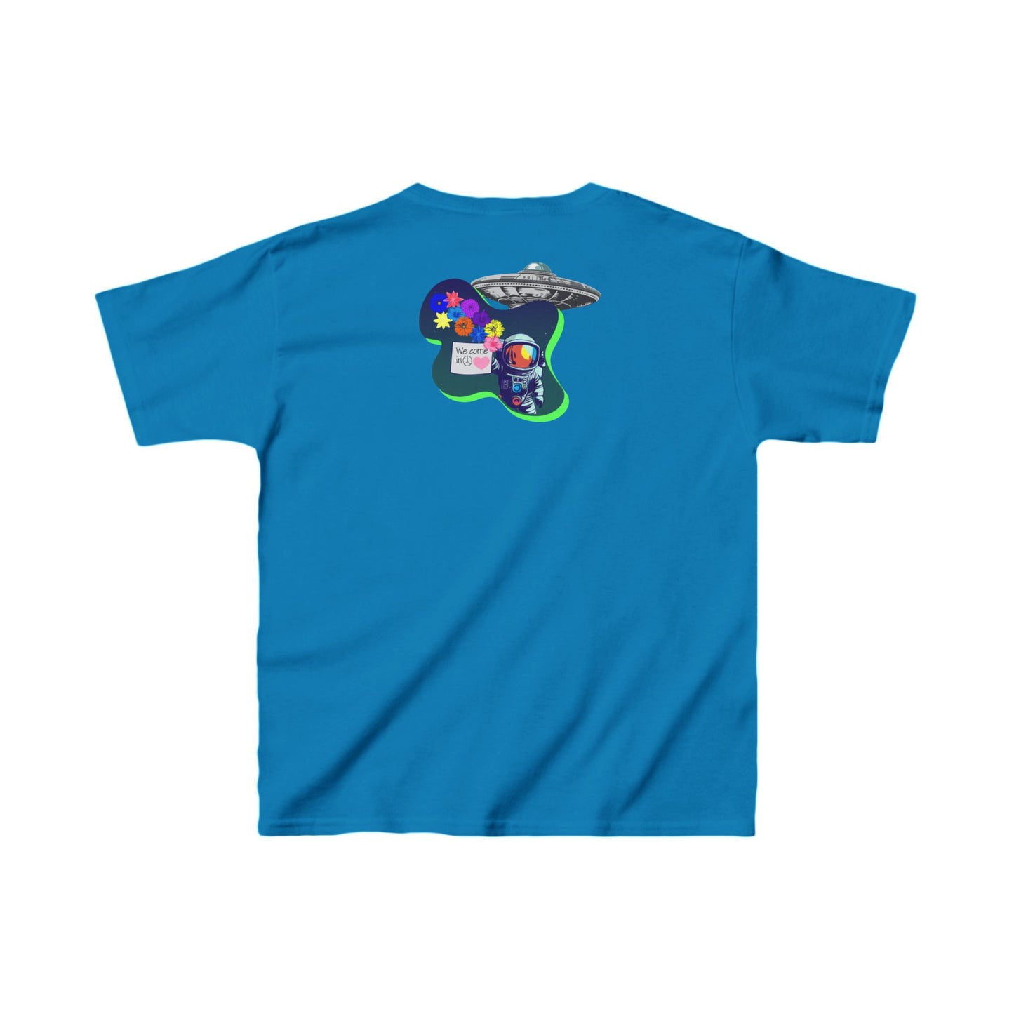 Kids UFO Welcome Center Tee