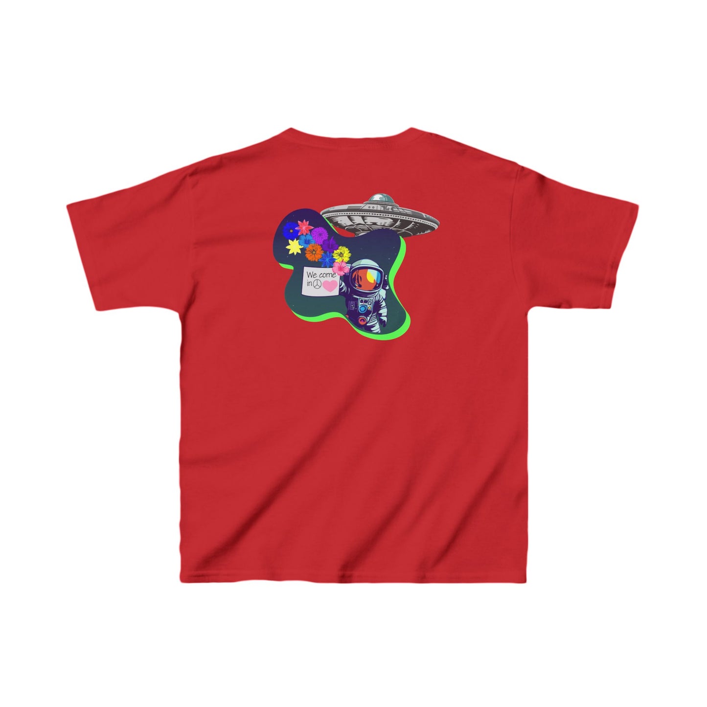 Kids UFO Welcome Center Tee