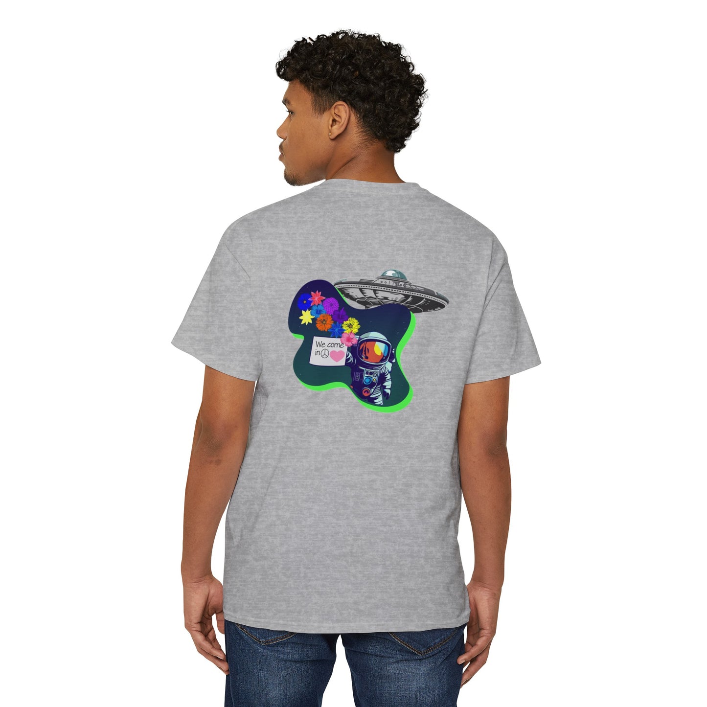 UFO Welcome Center Pocket Tee