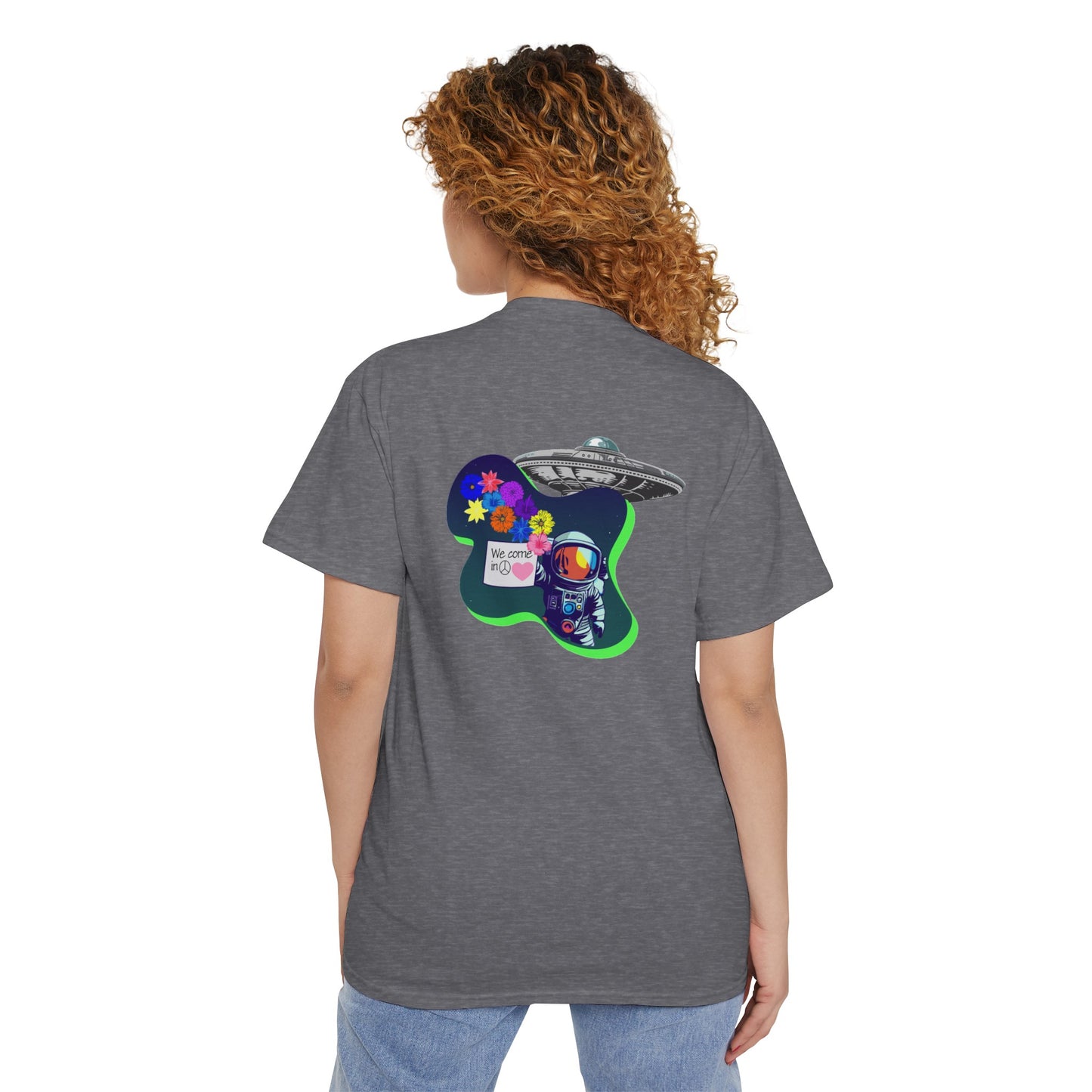 UFO Welcome Center Pocket Tee