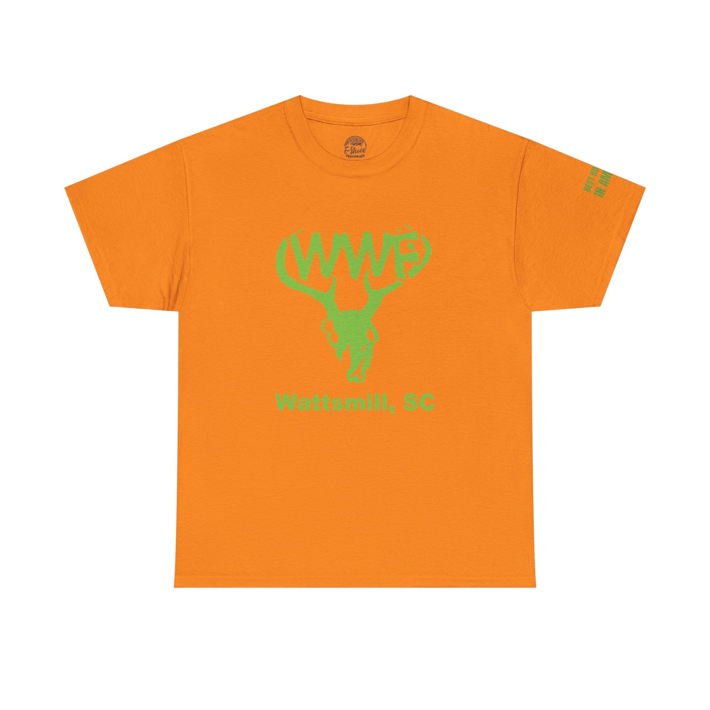 WWF TEE Green FRONT