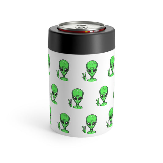 Cool Alien Can Holder - Fun Drink Insulator for UFO Enthusiasts