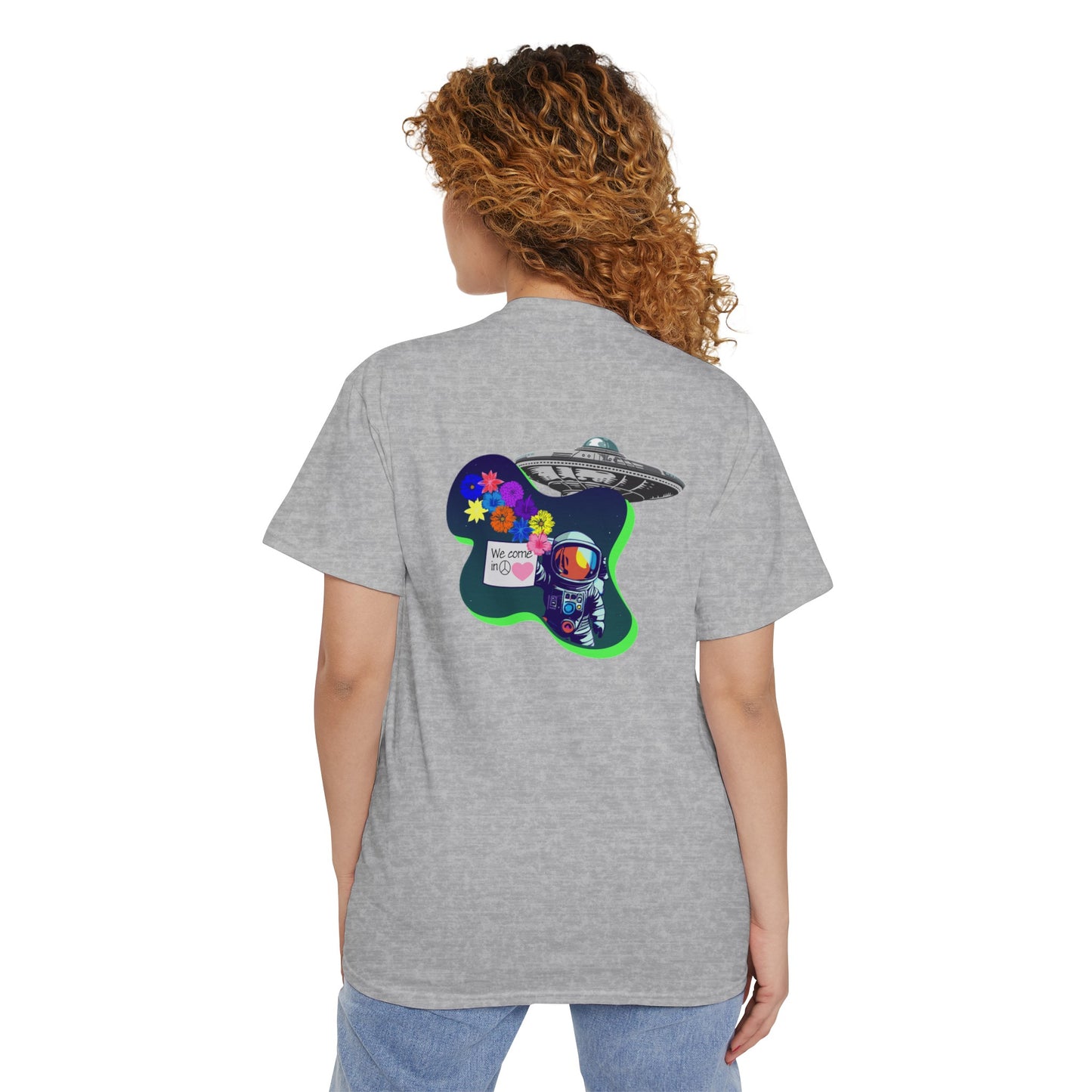 UFO Welcome Center Pocket Tee