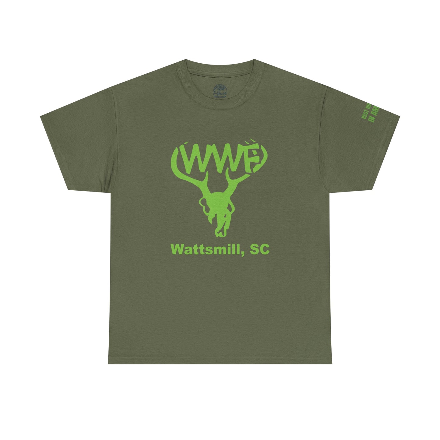 WWF TEE Green FRONT