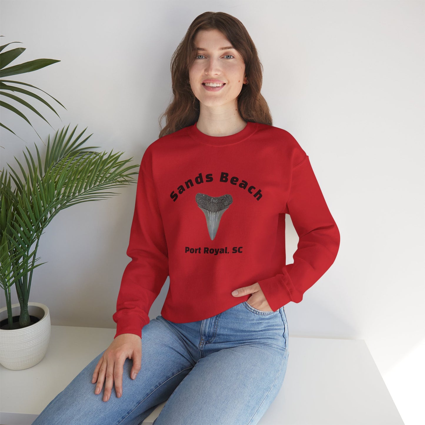 Sands Beach Logo Crewneck Sweatshirt