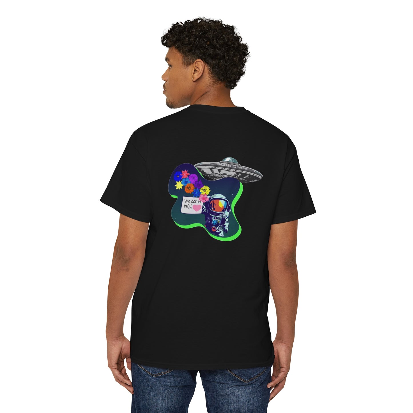 UFO Welcome Center Pocket Tee