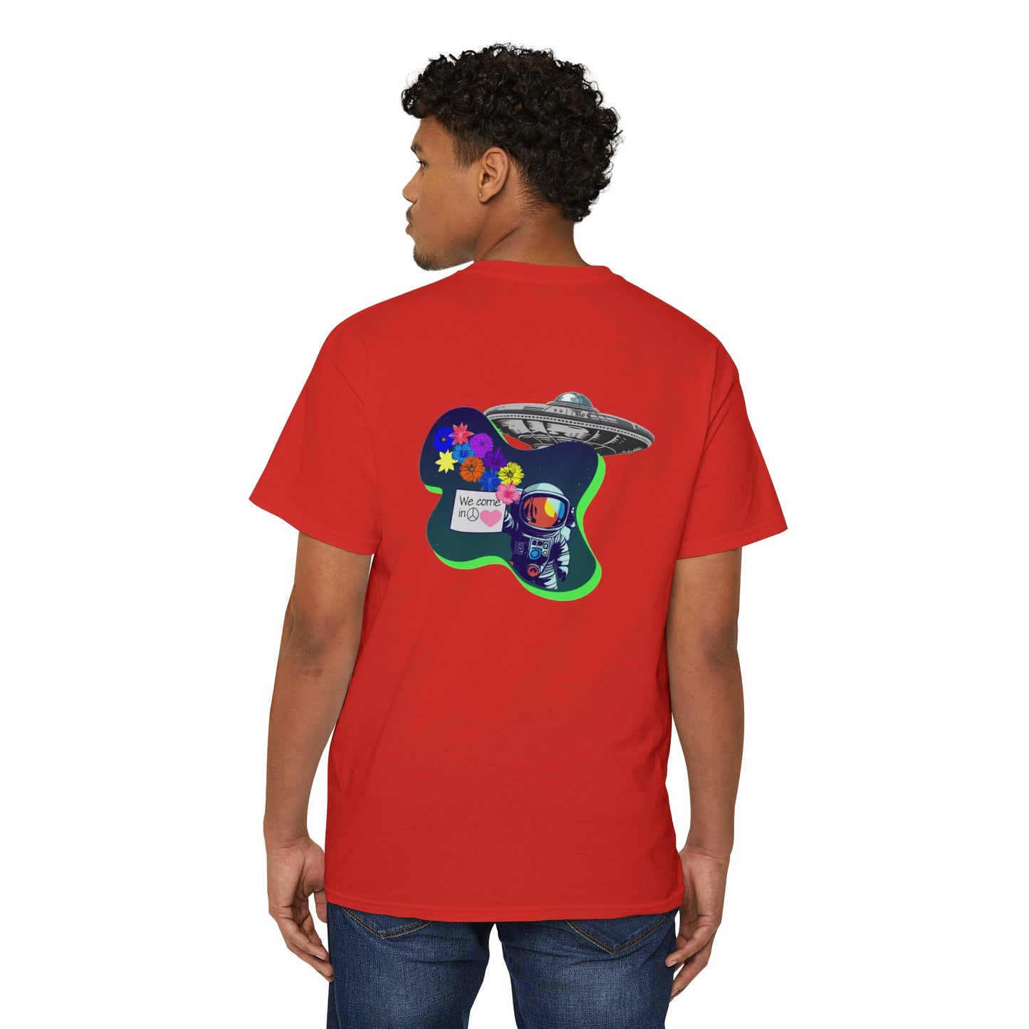 UFO Welcome Center Pocket Tee