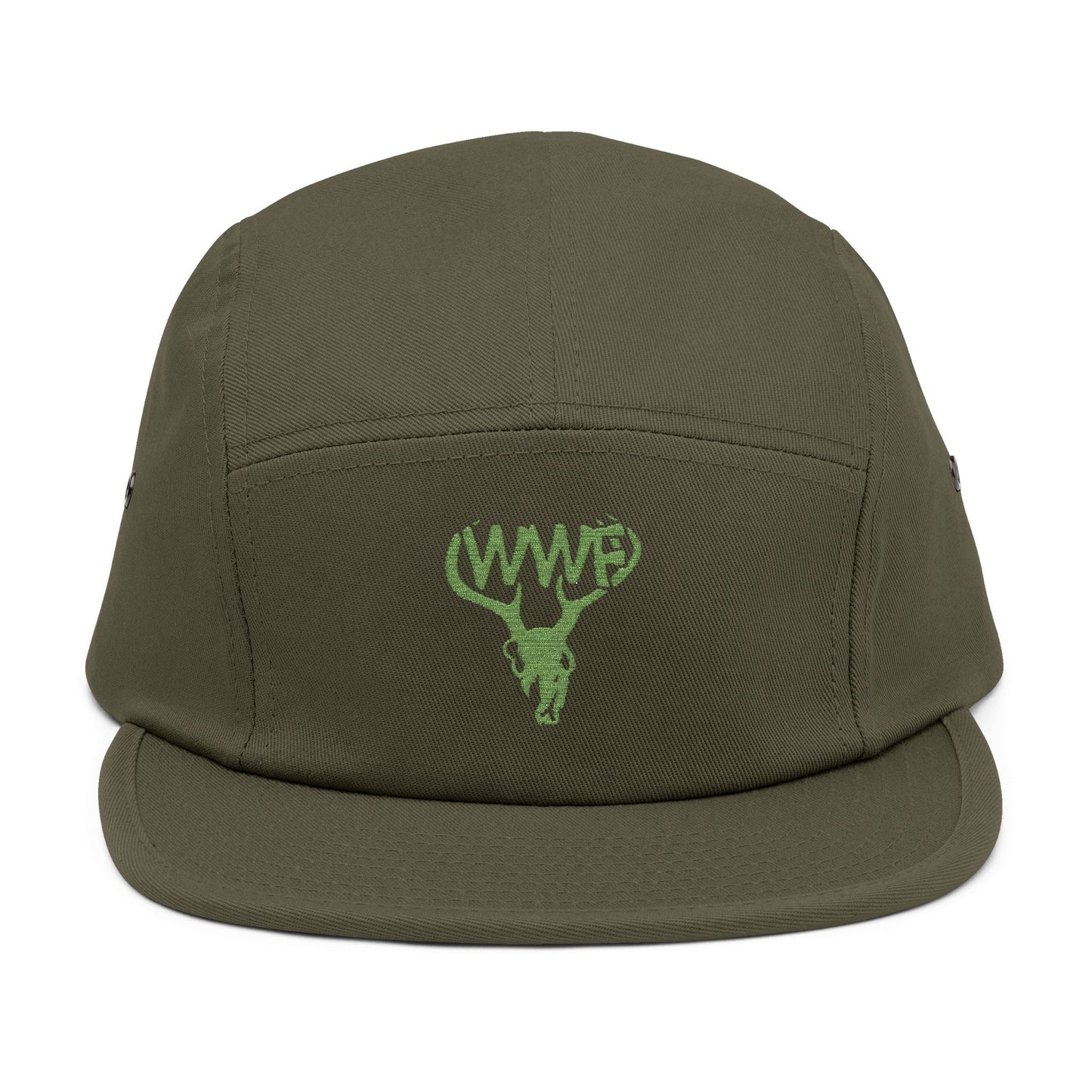 WWF Stylish 5 Panel Cap with Embroidered Design