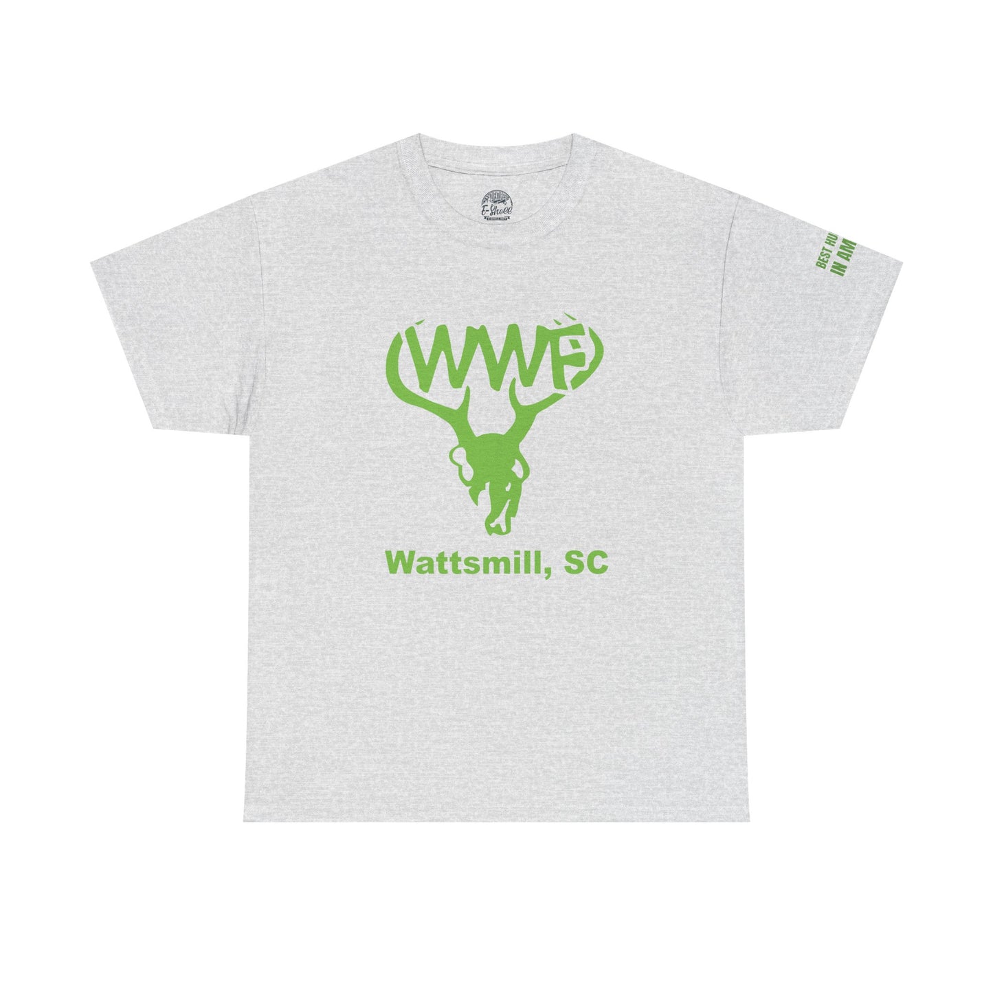 WWF TEE Green FRONT