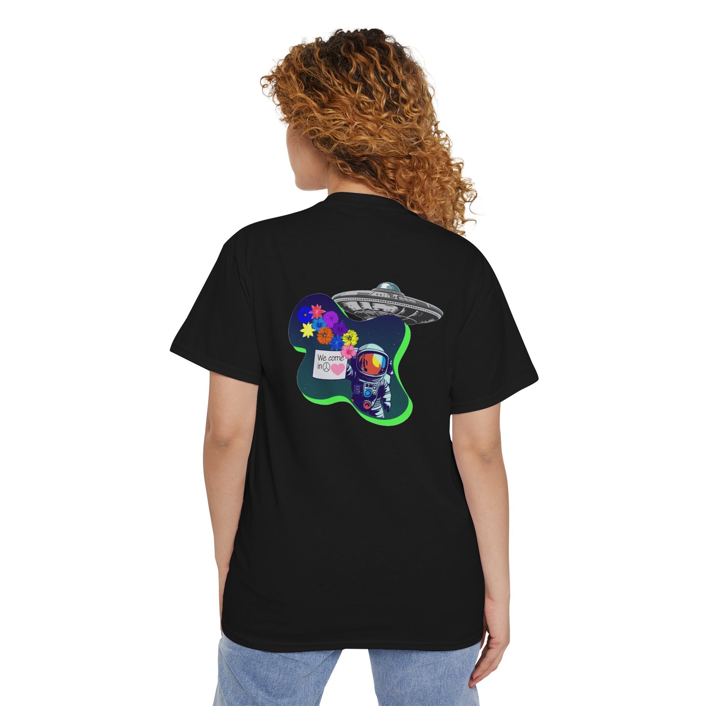 UFO Welcome Center Pocket Tee