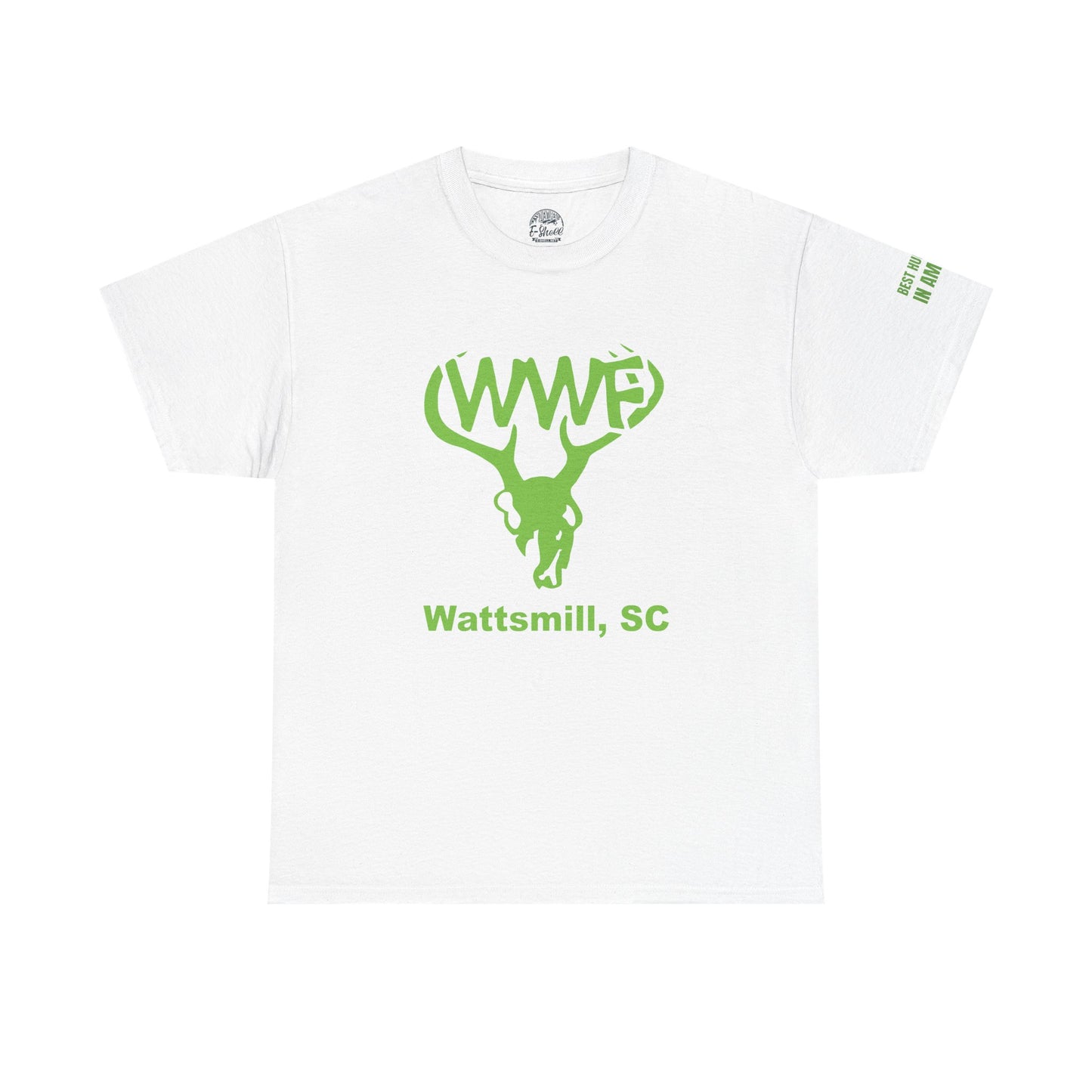 WWF TEE Green FRONT