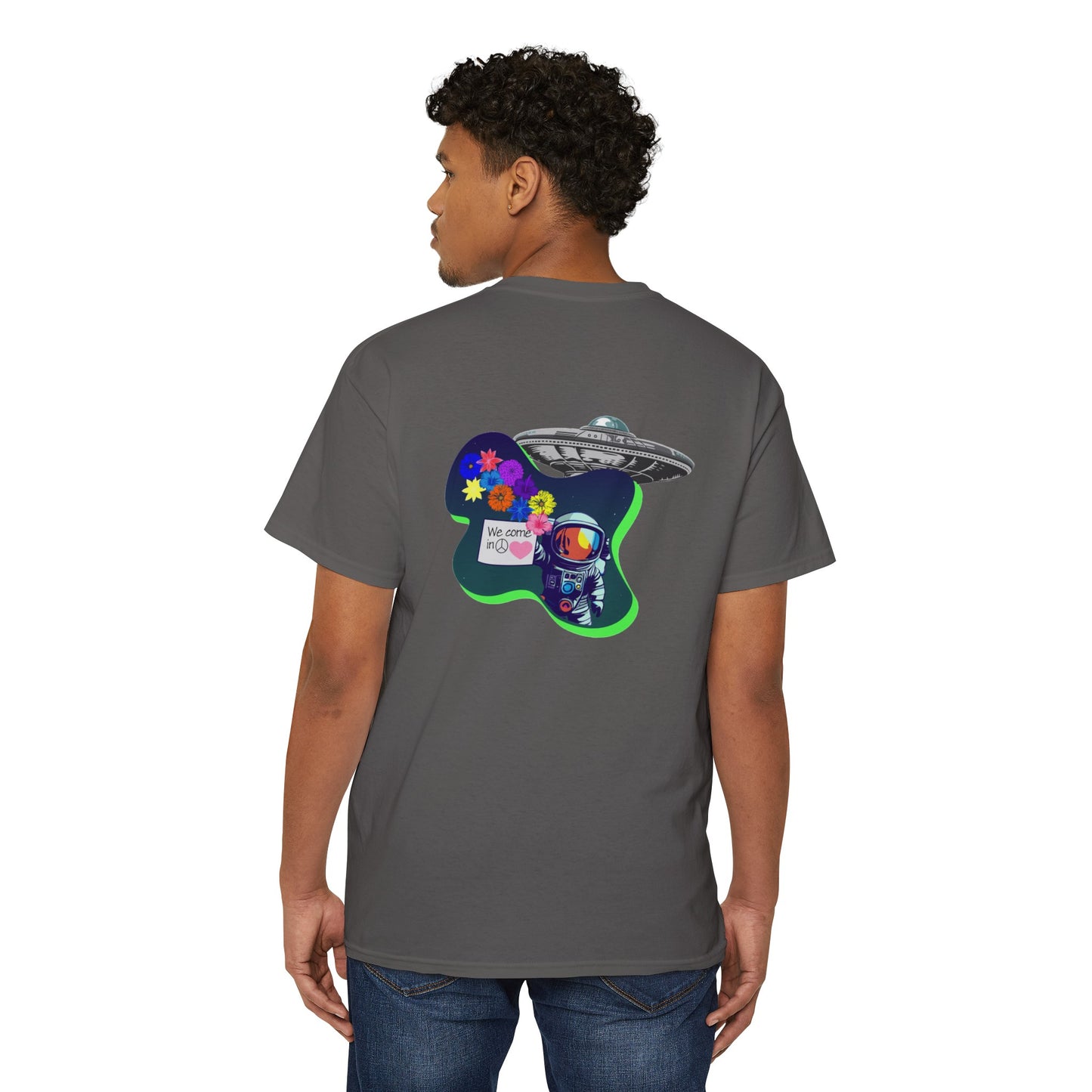 UFO Welcome Center Pocket Tee